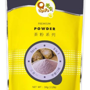 Qbubble Tea Powder Taro Powder, 2.2 Pound