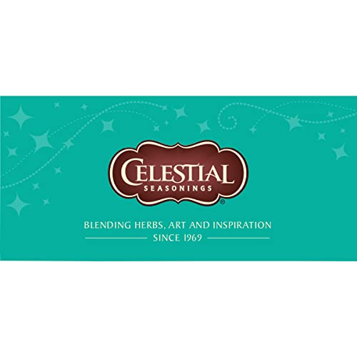 Celestial Seasonings Herbal Tea, Sugar Cookie Sleigh Ride, 18 Count (Pack of 6)