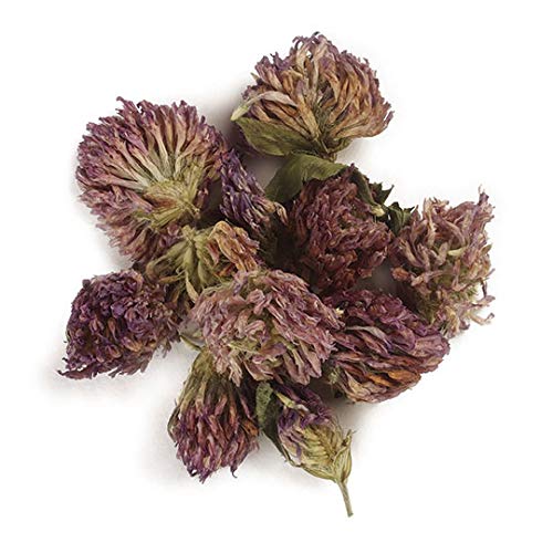 Frontier Co-op Red Clover Blossoms Whole, Kosher | 1 lb. Bulk Bag | Trifolium pratense