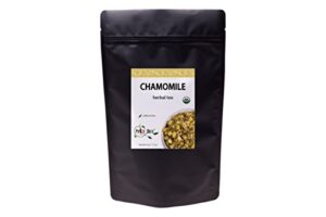 organic chamomile loose leaf herbal tea, the spice hut, 4 ounce (40-50 servings) orgt105b