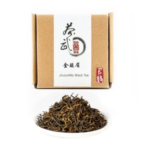 cha wu-[b] jinjunmei black tea3.5oz/100g,chinese loose leaf tea,wuyi mountain,fujian china
