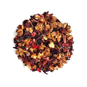 T2 Tea Pumping Pomegranate 3.5 Oz Loose Leaf Fruit Tea In Limited Edition Tin, 3.5 Oz (T130AI082)