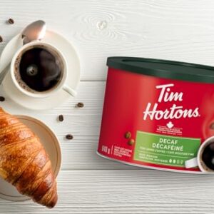 Tim Horton's Decaf, Ground Coffee, 640g {Imported from Canada}