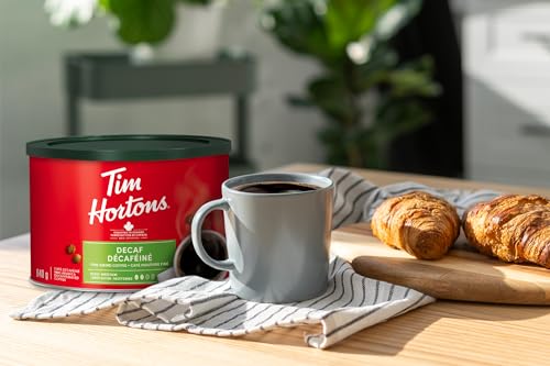 Tim Horton's Decaf, Ground Coffee, 640g {Imported from Canada}