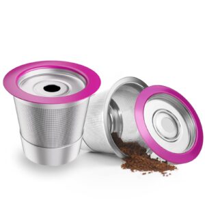 reusable k cups for keurig, reusable coffee pods, k cup reusable coffee pods for keurig coffee maker 2.0 and 1.0