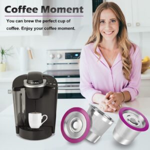 Reusable K Cups for Keurig, Reusable Coffee Pods, K Cup Reusable Coffee Pods for Keurig Coffee Maker 2.0 and 1.0