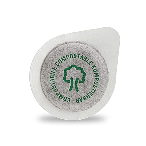 Caffe Borbone 150 Single Served Decaf Coffee Pods, Green Decaffeinated Blend with Flavour and Creaminess of Authenthic Nespresso, Roasted and Freshly Packaged in Italy