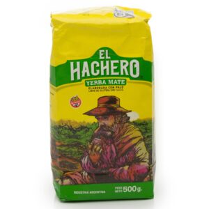 the argentino "el hachero" yerba mate tea yerba mate loose leaf yerbamate yerbe mate loose green tea (500g./1.1lb)