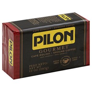 pilon restaurant blend espresso coffee, 10 ounce (pack of 12)