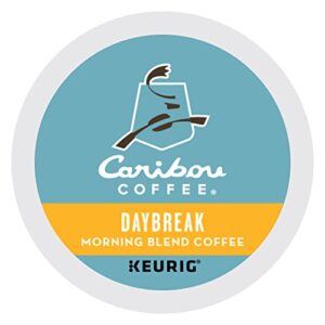 Caribou Coffee Daybreak Morning Blend Keurig K-Cups Coffee, 12 Count