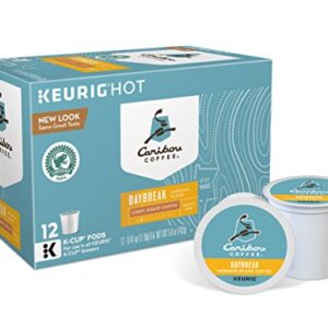 Caribou Coffee Daybreak Morning Blend Keurig K-Cups Coffee, 12 Count