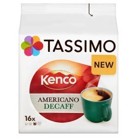 tassimo kenco americano decaff decaffeinated coffee discs