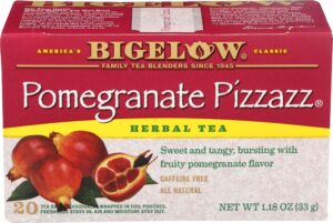 bigelow tea - herb tea pomegranate pizzazz - 20 tea bags