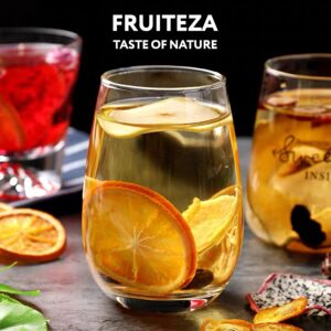 Fruiteza Fruit Infusions - Herbal Tea Bags - Herbal Sampler Variety Pack - Iced Tea Box – Decaf Tea Bags - Assorted Fruit Tea - Passion Fruit Tea Packs – Decaffeinated Immunity Tea – Water Flavoring Cold Brew Bags Tropical Fruits - Unsweetened, 10 Count (