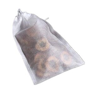 tambee 200 pack disposable tea filter bags tea infusers 4" x 6" empty muslin drawstring seal filter tea bags drawstring herb loose tea bag for brew tea cold brew coffee（4" x 6" /10 x 15cm）