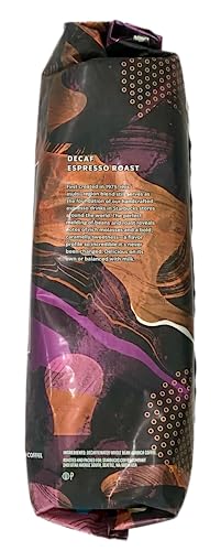 Starbucks Decaf Whole Bean Coffee, Espresso, Dark Roast, 16 Ounce Bags, 2/Pack (32 Ounces Total)