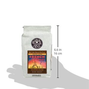 The Coffee Bean & Tea Leaf, Hand-Roasted French Roast Ground Coffee, 12-Ounce Bags (Pack of 2)