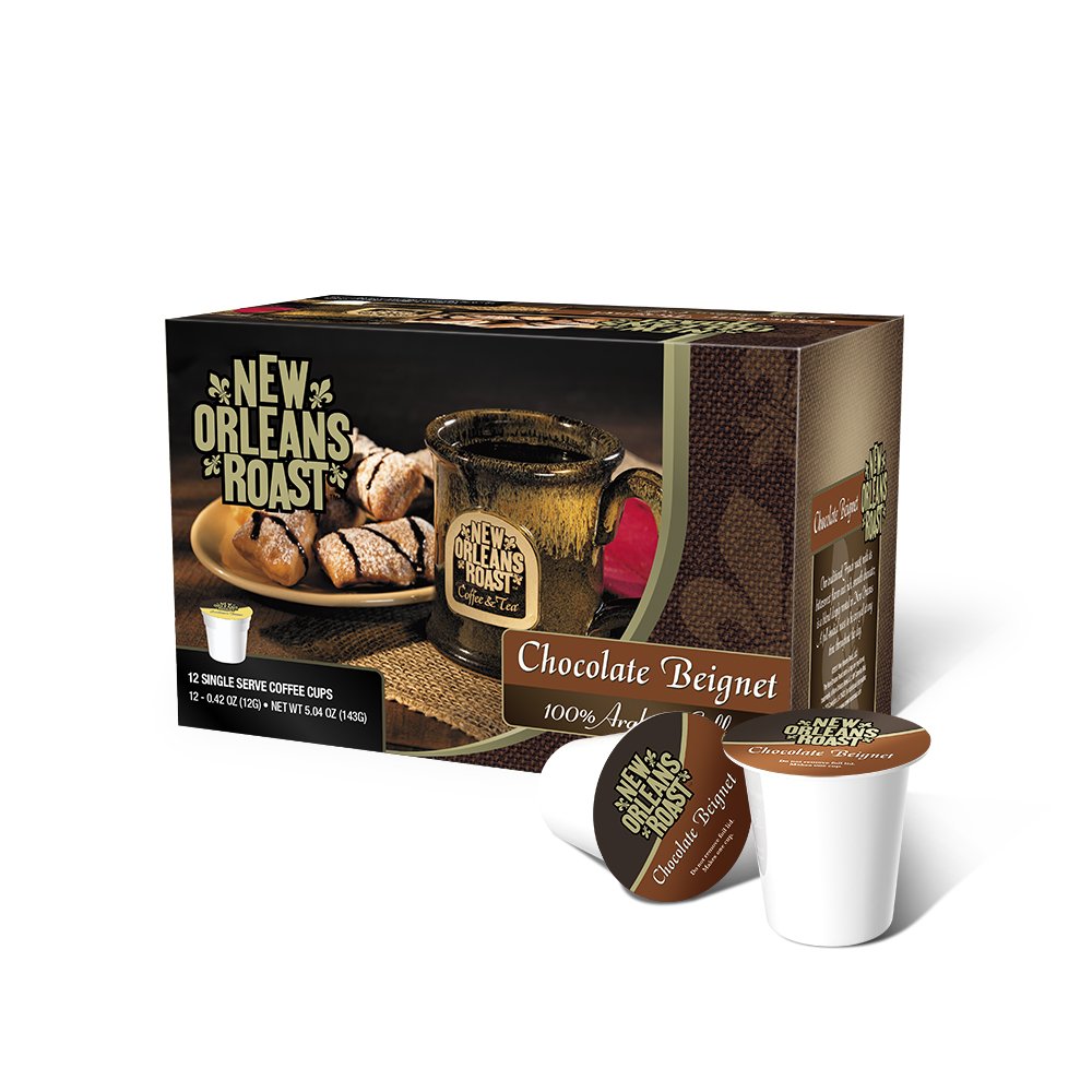 New Orleans Roast Chocolate Beignet Single Cups 12ct