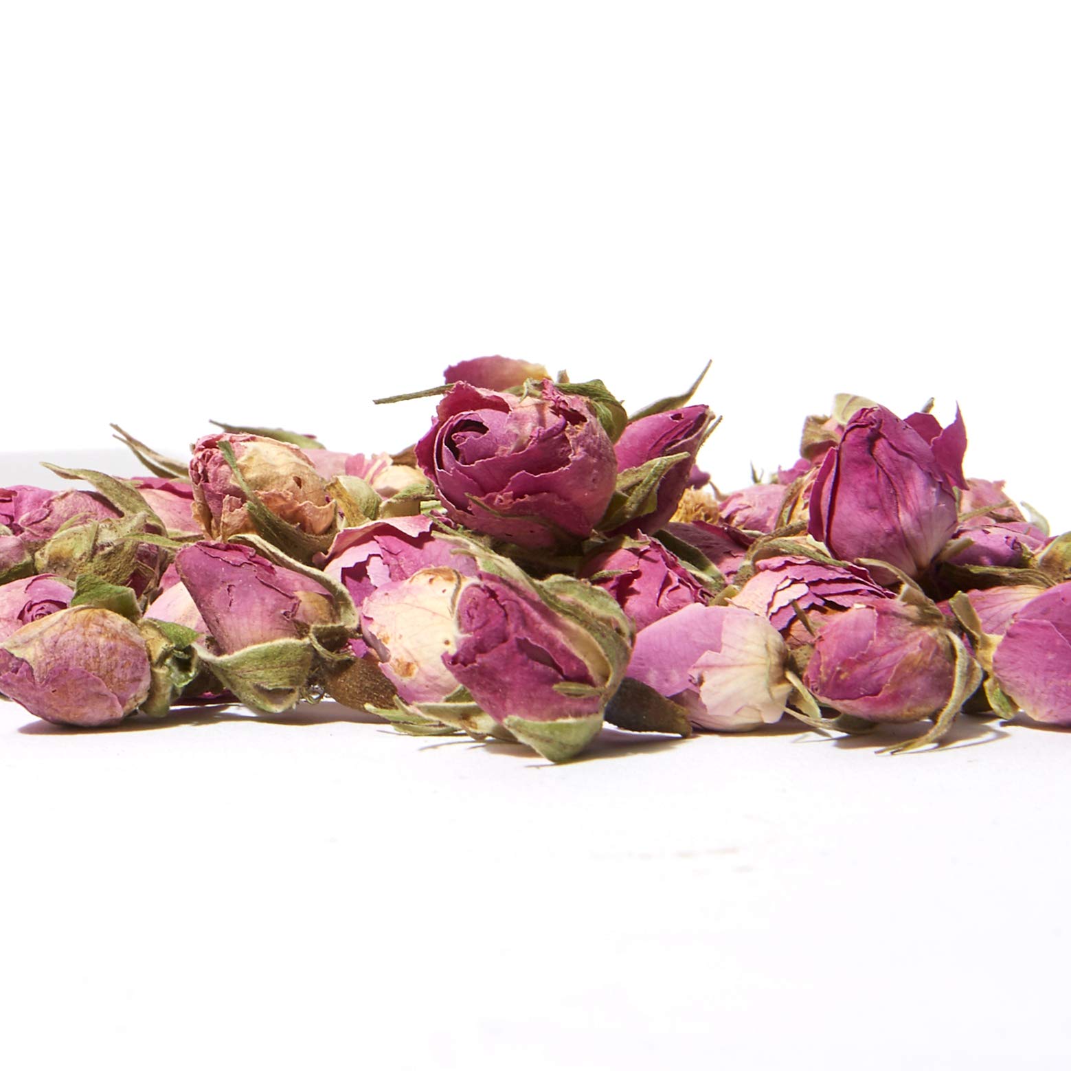 Cha Wu-[A] Pink Rose Buds(3oz),Loose Leaf Flower Petal Tea,Natural Fragrant Herbal Tea,Afternoon Tea