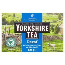 yorkshire tea decaf 40 bags