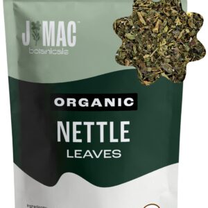 J MAC BOTANICALS Organic Nettle Leaf, Herbal Tea (4 oz, 50+ Cups) Dried stinging nettle tea, nettle leaf tea, Nettle Tea Organic, Organic Nettle Leaf Tea, Nettle Tea, Urtica dioica