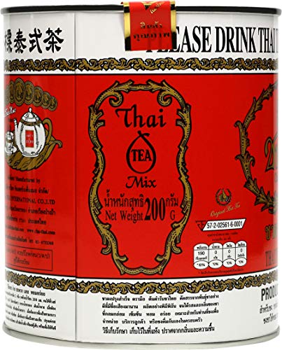 Number One Brand Thai Tea Mix (Tin Can) 200 Grams