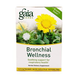 gaia herbs bronchial wellness, 16 ct