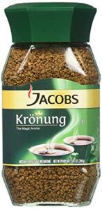 jacobs kronung instant coffee 200 gram / 7.05 ounce (pack of 6)