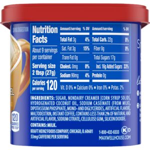 Maxwell House International Vanilla Caramel Latte Mix, 8.7 OZ