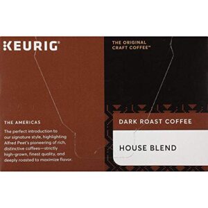 Peet’s Coffee House Blend K-Cup Coffee Pods for Keurig Brewers, Dark Roast, 10 Pods