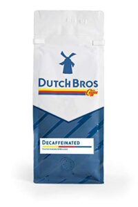 dutch bros coffee decaf blend, whole bean, medium roast, 1lb bag