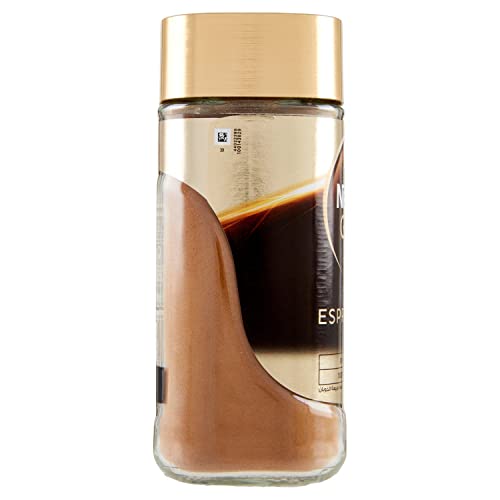 NESCAFE Gold Espresso 100% Arabica Aroma Intense Instant Coffee Beans Beverages for a Perfect Day Start Jar 100 gm