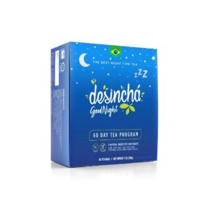 desincha nighttime herbal tea i caffeine free - herbal tea i supports relaxation & quality sleep i bedtime tea made with natural ingredients i #1 tea brand in brazil i 60 day supply