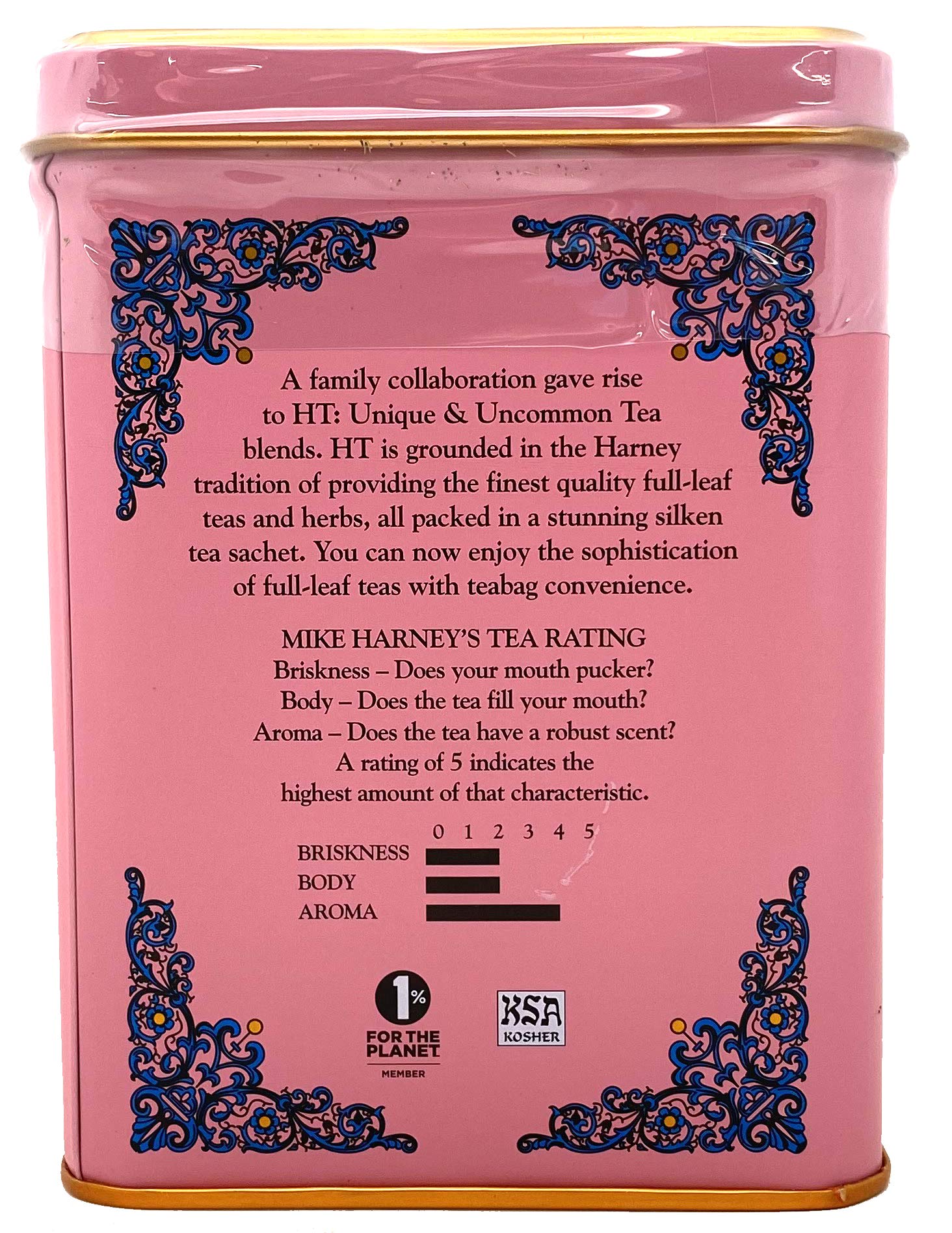 Harney & Sons Green Tea with Coconut, Ginger, and Vanilla Tea Tin - Green Tea with a Thai Twist - 20 Sachets (Pack of 2)