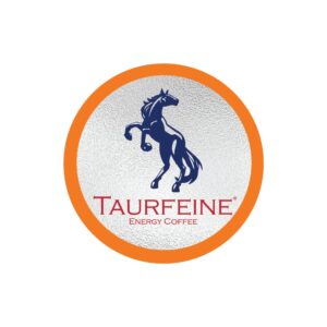 TAURFEINE® Energy Coffee | World's Most Powerful Coffee® | Single-Serve Pods for Keurig K-Cup Brewers | 12ct