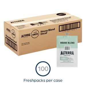 Flavia Alterra House Blend Decaf Coffee Freshpacks, (Pack of 100)