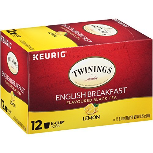 TWINING ENGLISH BREAKFAST LEMON 12 CT