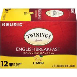 TWINING ENGLISH BREAKFAST LEMON 12 CT