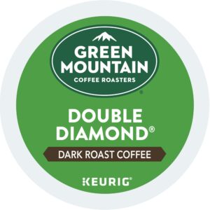 Green Mountain Coffee Roasters Double Diamond, Single-Serve Keurig K-Cup Pods, Dark Roast Coffee, 24 Count