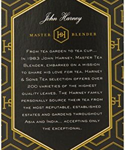 Harney & Sons Premium Black Tea, Tea Bags, Brown (30698), chai, 20.0 Count