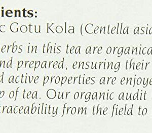 CELEBRATION HERBALS Gotu Kola Tea Organic 24 Bag, 0.02 Pound