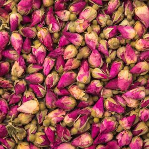 Rose Bud Tea Dried Red Rose,MQUPIN Rose Tea 100% Natural Pure Flower Edible Buds Tea Culinary Food Grade Red Rosebud for Drinking DIY Gift (250g/3Packs)
