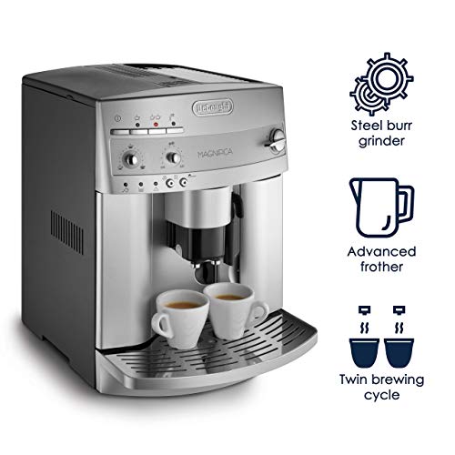 De'Longhi ESAM3300 Magnifica Super Automatic 14 cups Espresso & Coffee Machine (Renewed)