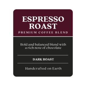 Copper Moon Whole Bean Coffee, Dark Roast, Espresso Blend, 5 Lb