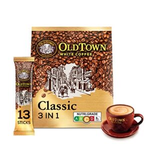 old town 3 in 1 classic white coffee, 21.2 ounce