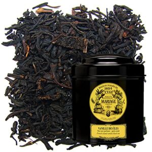 mariage freres. vanille des iles, 100g loose tea, in a tin caddy (1 pack) seller product id mrls63 - usa stock