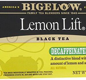 Bigelow Lemon Lift Decaffeinated Black Tea 20 ea