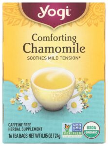 yogi tea, chamomile, 16 count, packaging may vary