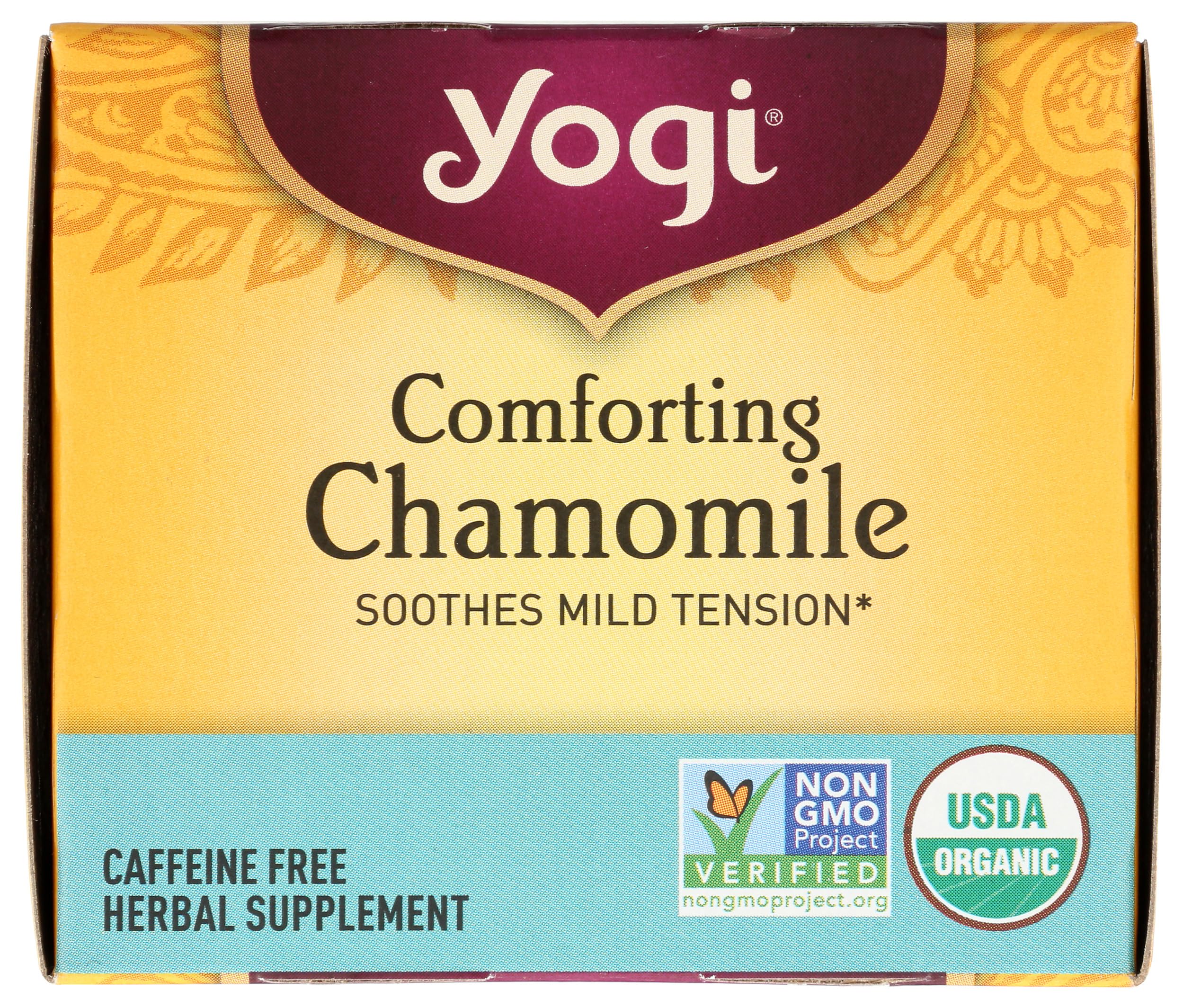 Yogi Tea, Chamomile, 16 Count, Packaging May Vary