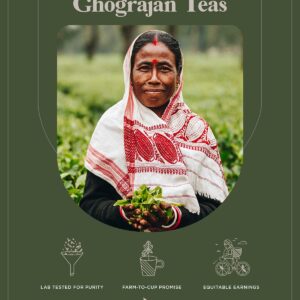 Assam Breakfast High Caffeine Loose Black Tea from India (200+ Cups) - Fresh Harvest - Perfect for Strong Morning Milk Tea Or Indian Chai Tea - Farm2Cup No Middleman - Bulk Pack - 1 Pound